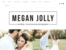 Tablet Screenshot of mjollyphotography.com